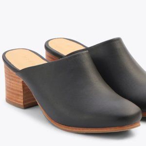 Nisolo All Day Heeled Mule Black